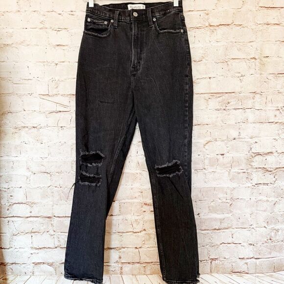 Abercrombie Fitch ultra high rise ankle jeans - Picture 1 of 6